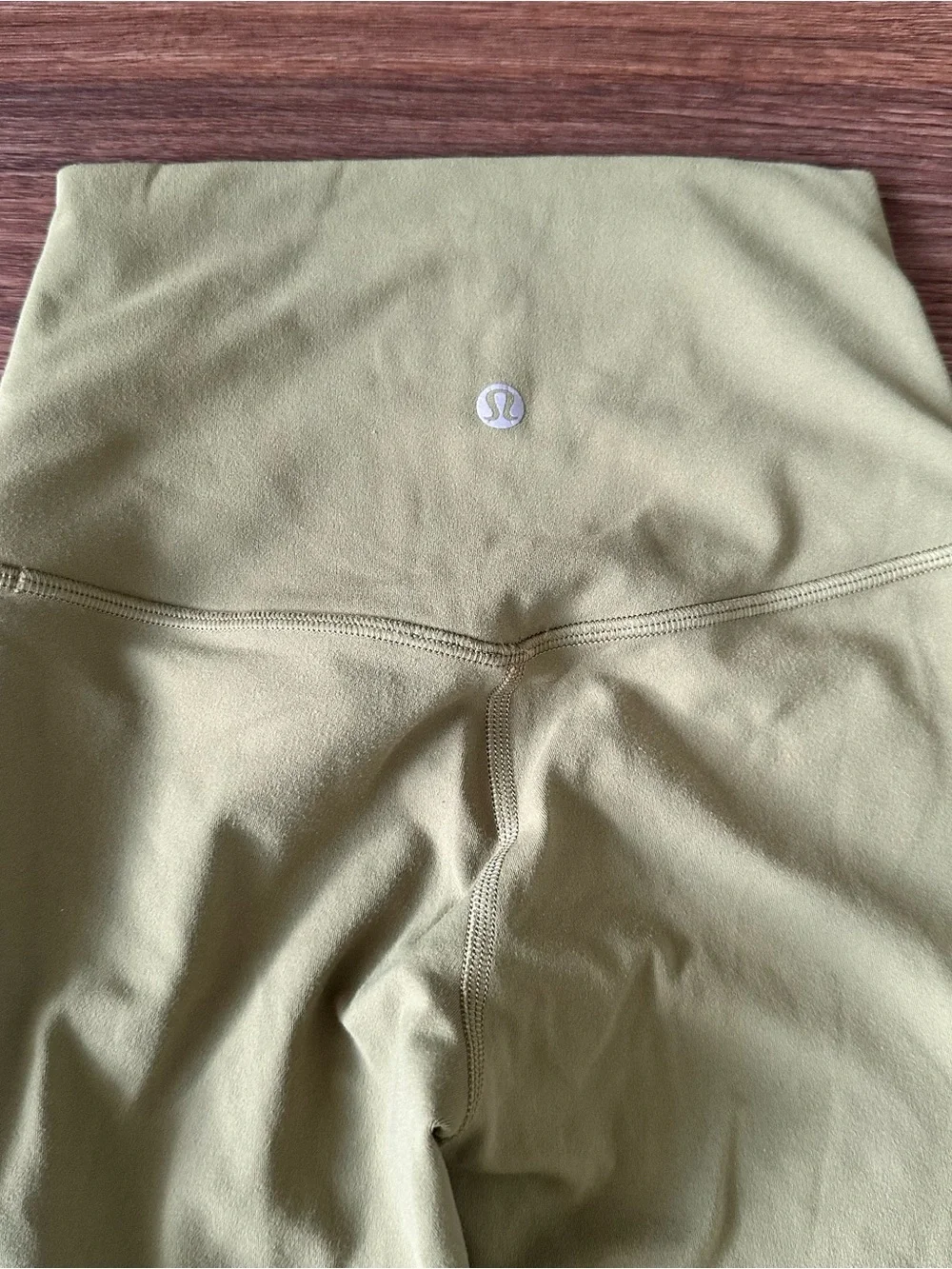 Lululemon Align High Rise Pant 25” Nulu Womens 2 Leggings Bronze Green Gym Yoga‎